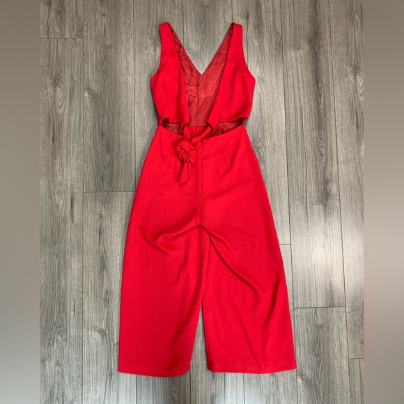 Aritzia Wilfred Ecoulement Jumpsuit in Red Size 6 - Picture 10 of 12